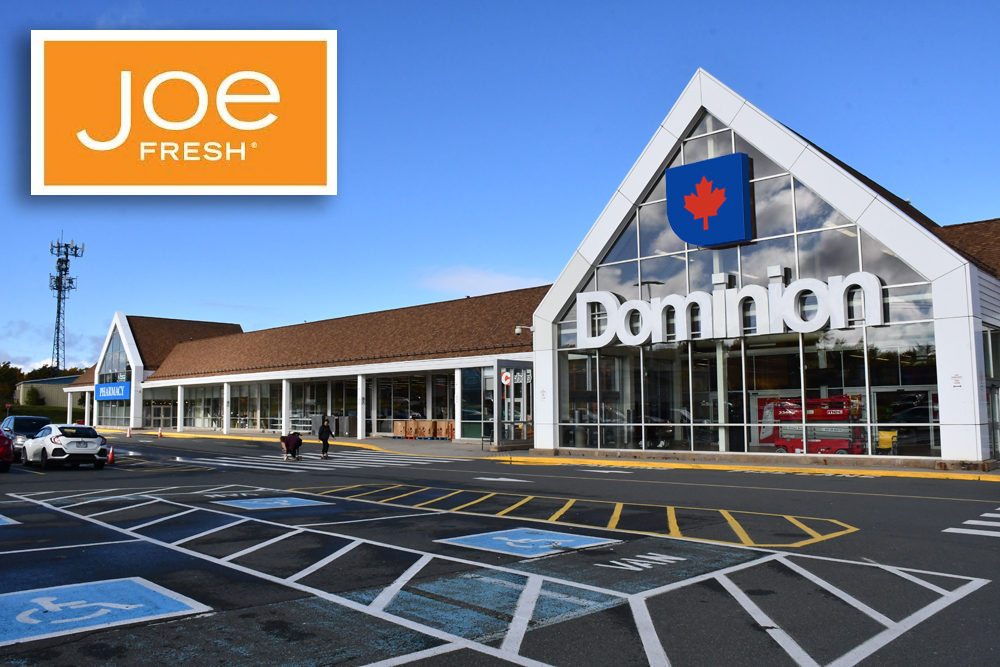 Joe Fresh at Dominion Supermarket