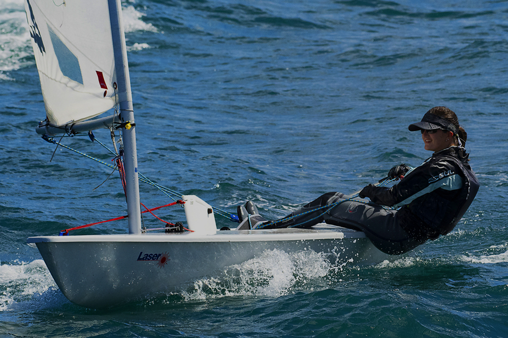 RNYC Sailing School Livi Allen Laser