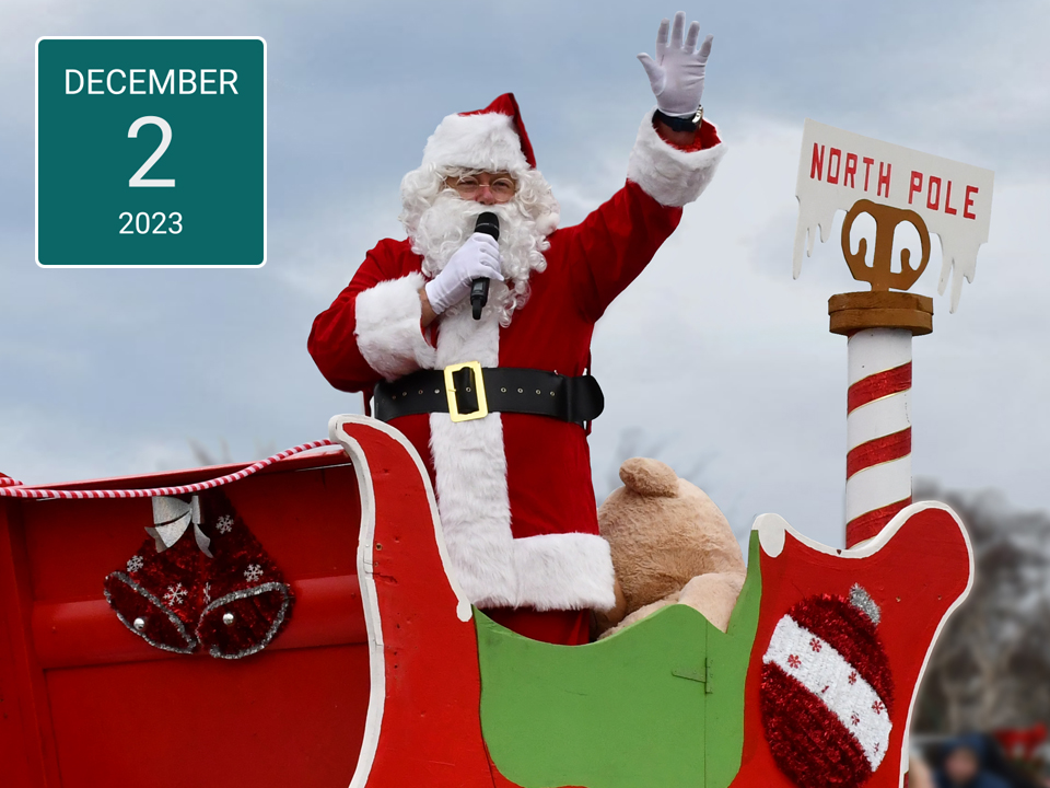 Santa Claus, Downtown CBS 2023
