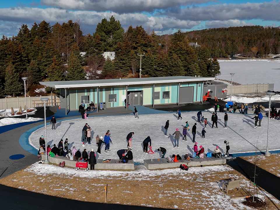 Skating community park downtown conception bay south 2024.