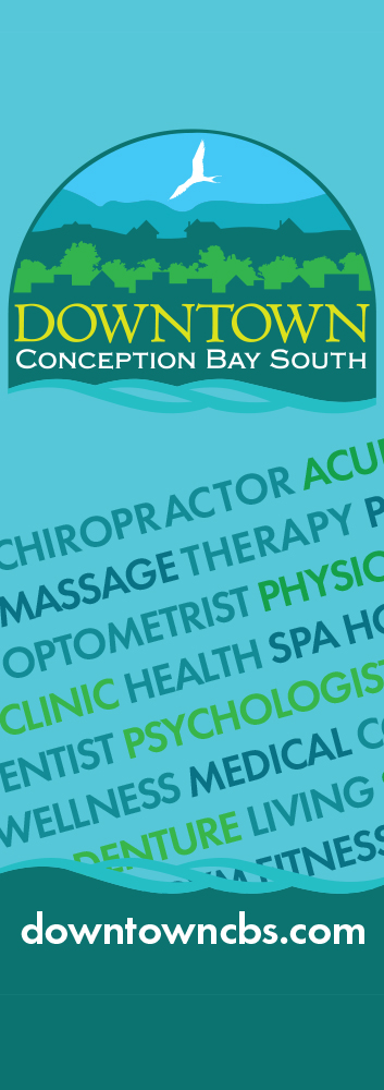 DCBS wellness text pole banner