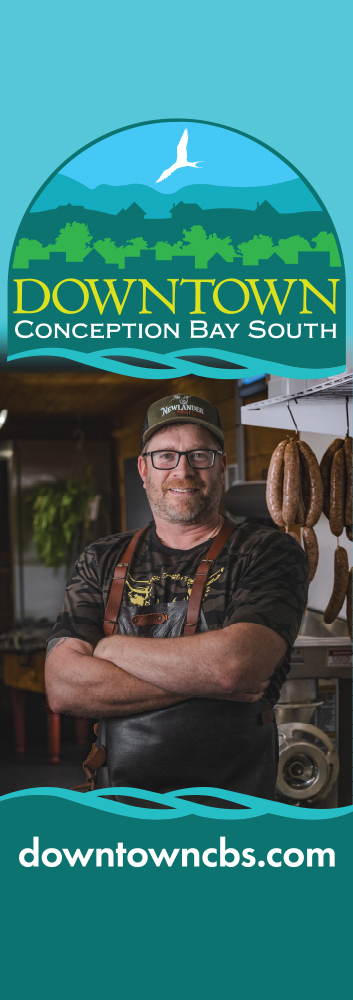 Newlander Meat Shop pole banner